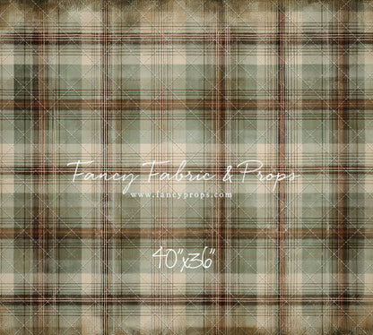 Frosted Plaid Spruce - Petite