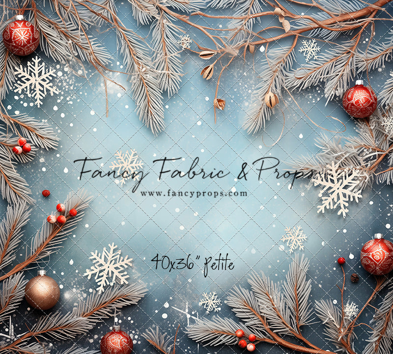 Frosty Christmas Branches - Petite