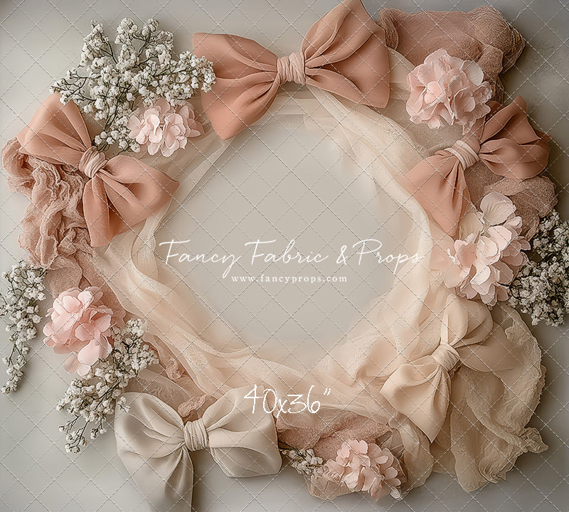 Honey Blush Bows - Petite