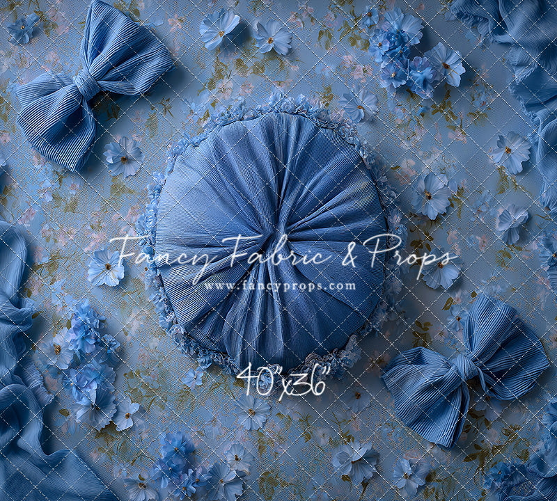 Tied In Blue - Petite