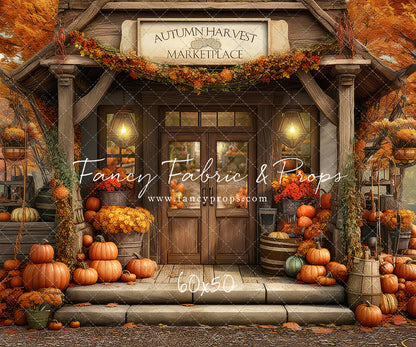 Autumn Harvest Market 60x50" - Littles Collection