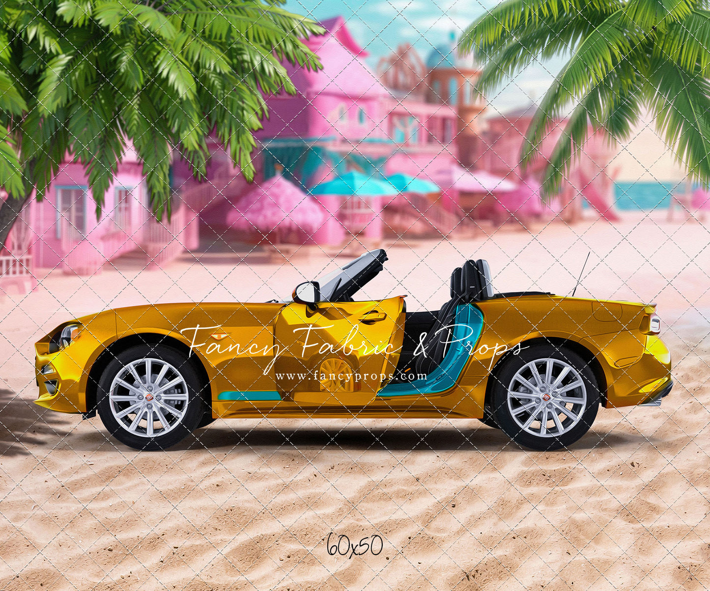 Beach Convertible -Gold - With Sweep Option