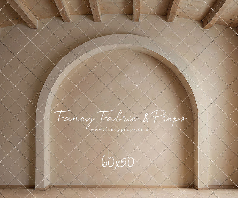 Beige Elegant Arch - Tile Floor - With Sweep Option