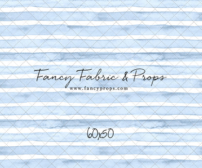 Blue Watercolor Stripes