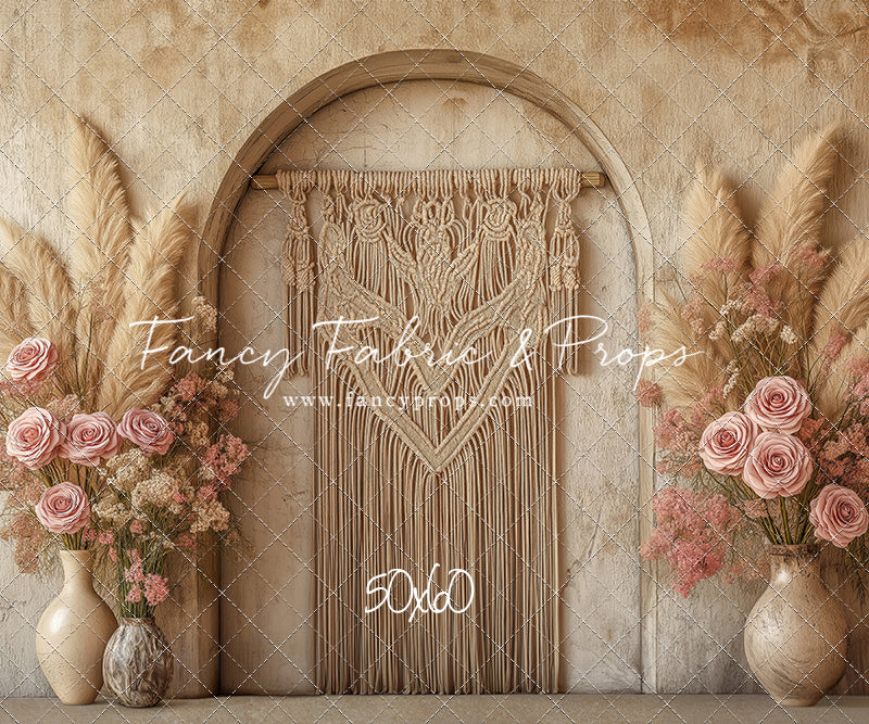 Bohemian Rose - With Sweep Option