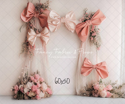 Bowtied Blush - With Sweep Option