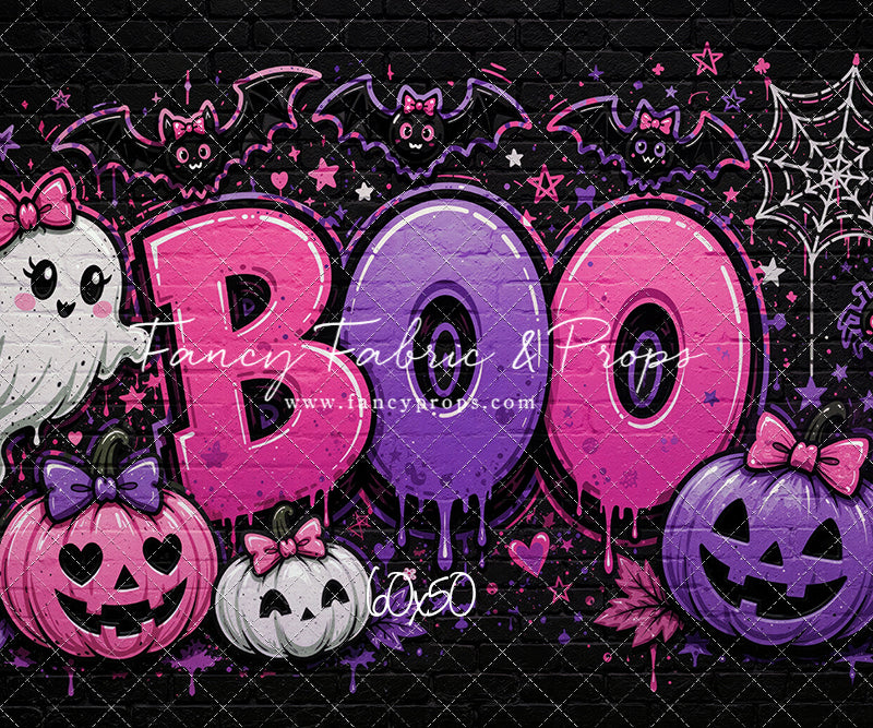 Bubblegum Boo Wall - With Sweep Option