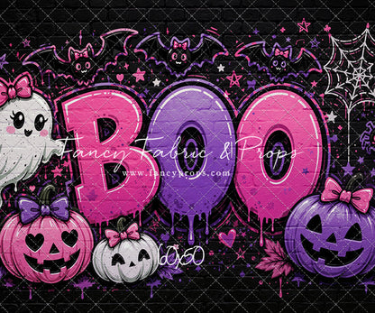 Bubblegum Boo Wall - With Sweep Option
