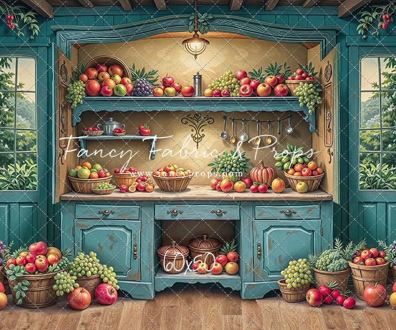 Cerulean Credenza - With Sweep Option