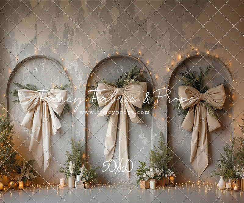 Champagne Holiday Arches - With Sweep Option