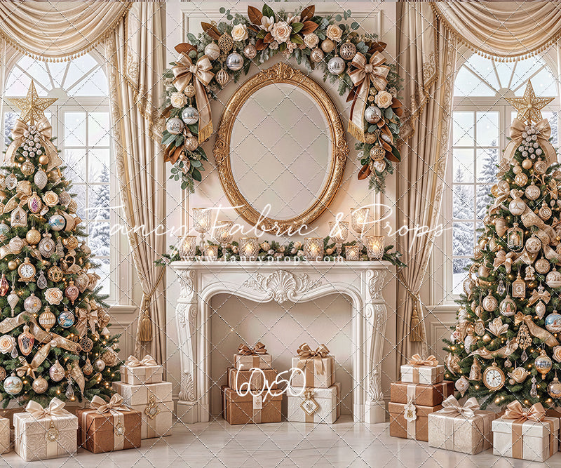 Christmas Beige Beauty - with Sweep Option