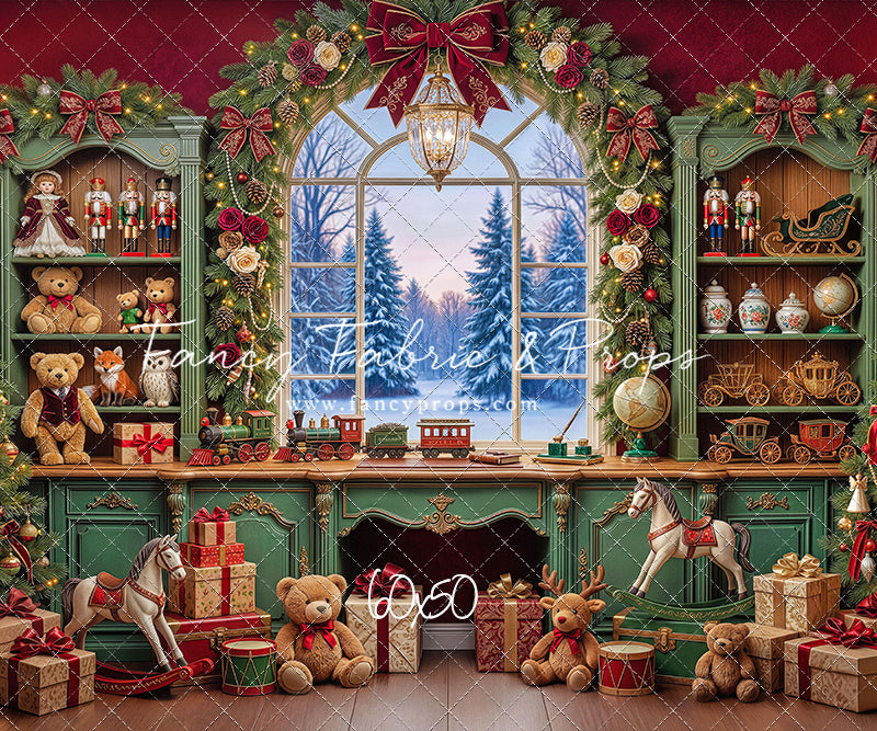 Christmas Toy Cabinet - with Sweep Option