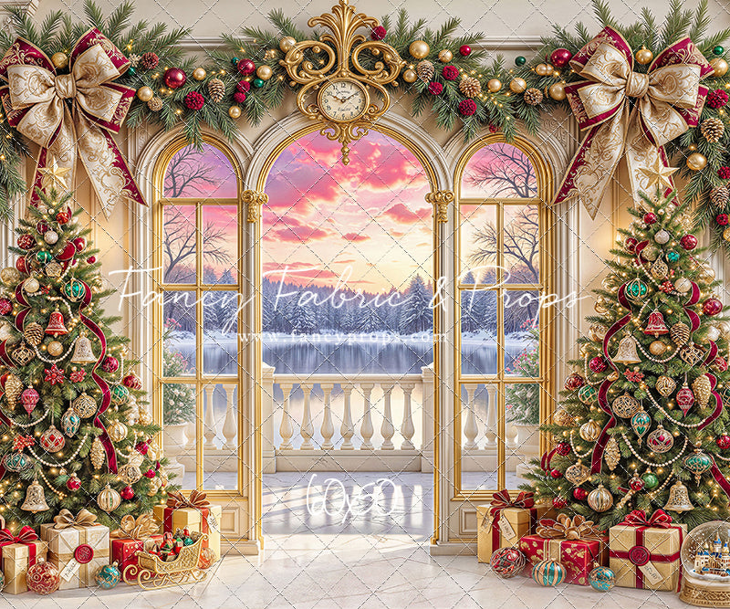 Christmas At Sunset Lake - with Sweep Option