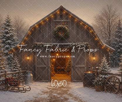 Christmas In The Timber Barn - with Sweep Option