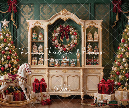 Classic Christmas Cabinet - With Sweep Option