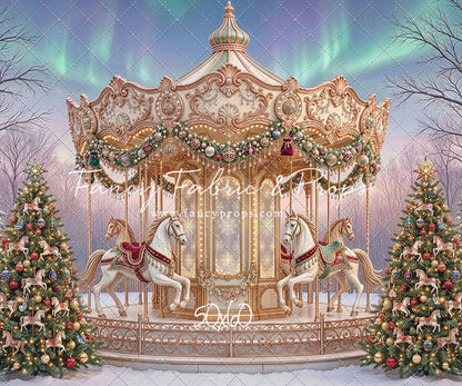 Classic Christmas Carousel - With Sweep Option