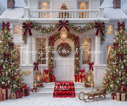 Classic Christmas House - With Sweep Option