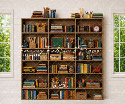 Classic Classroom Bookshelf - With Sweep Option