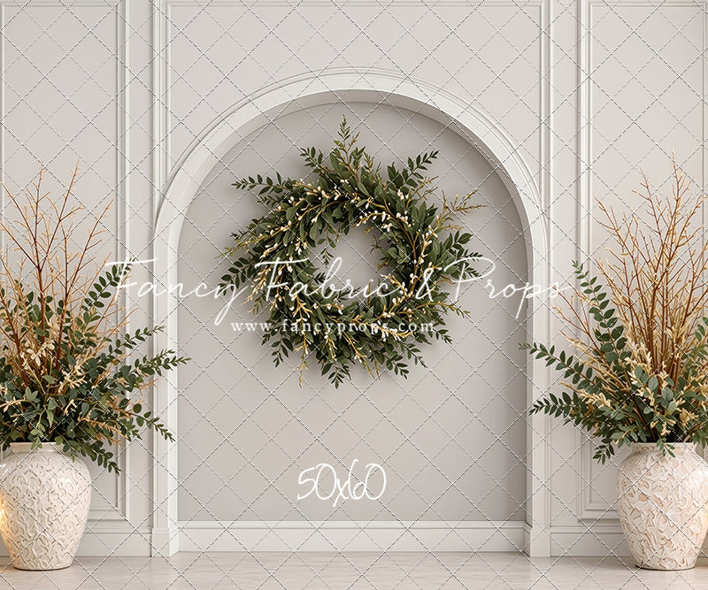 Clean Evergreen Arch - With Sweep Option