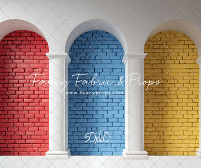 Colorblock Columns - With Sweep Option