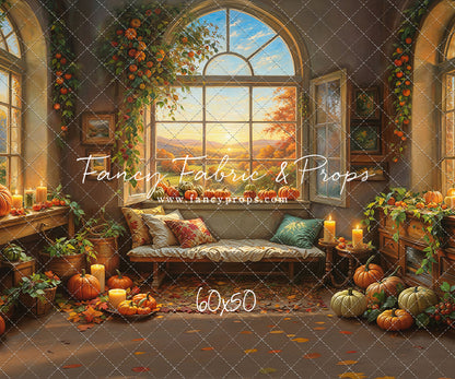 Cozy Harvest Nook - With Sweep Option