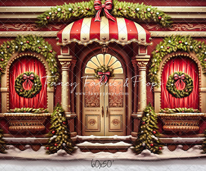 Crimson & Gilt Christmas Emporium - with Sweep Option