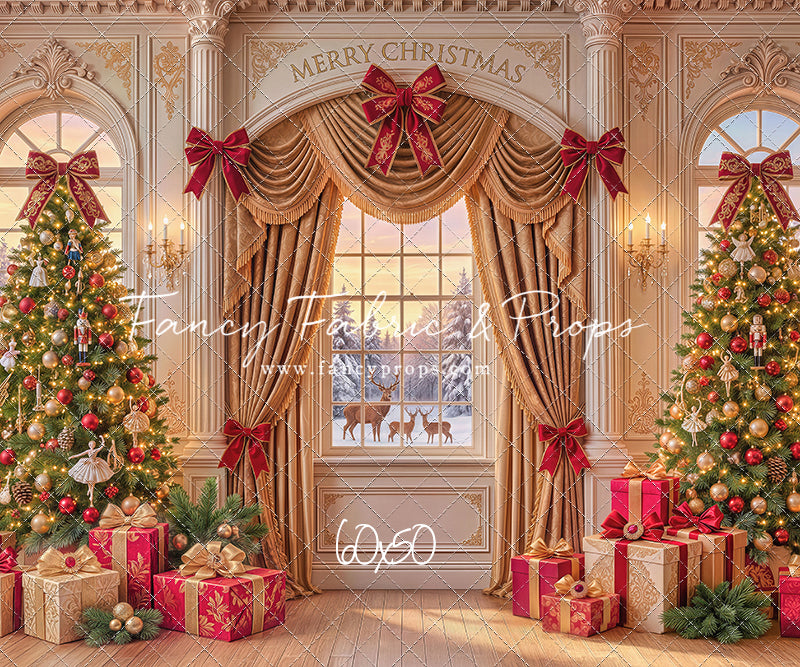 Deer Christmas - with Sweep Option