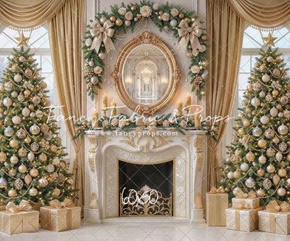 Elegant Ivory Parlor - with Sweep Option
