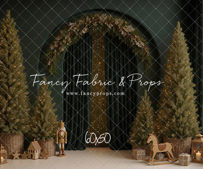 Emerald Christmas Arch - With Sweep Option