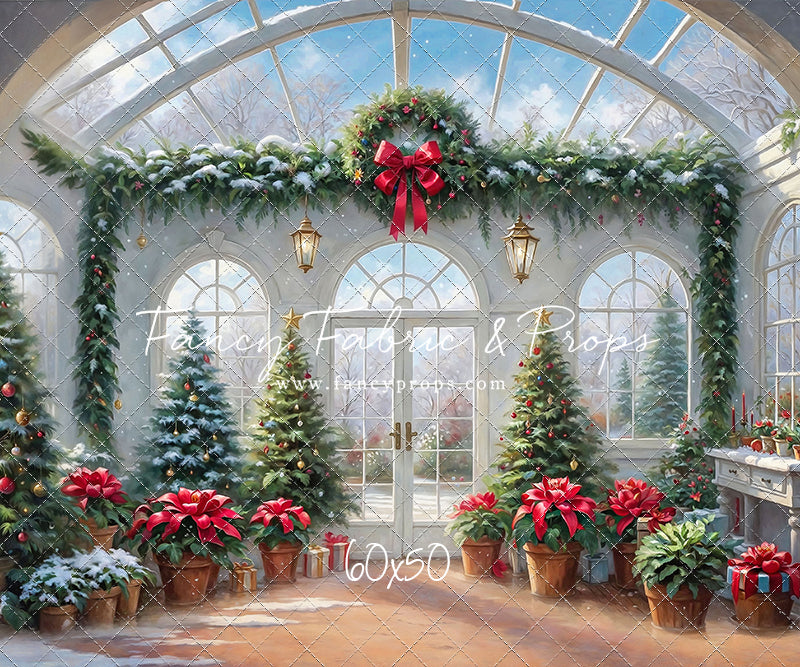Enchanted Winter Conservatory - With Sweep Option
