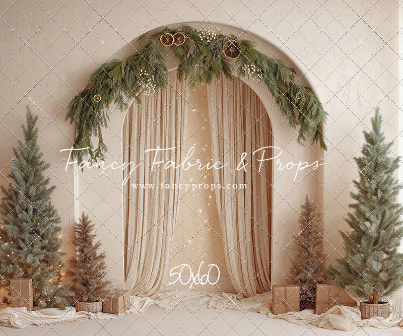 Evergreen & Ivory - With Sweep Option