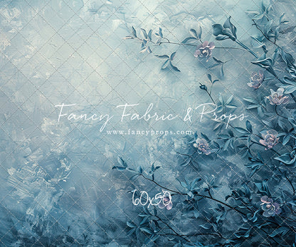 French Blue Blooms - Petite