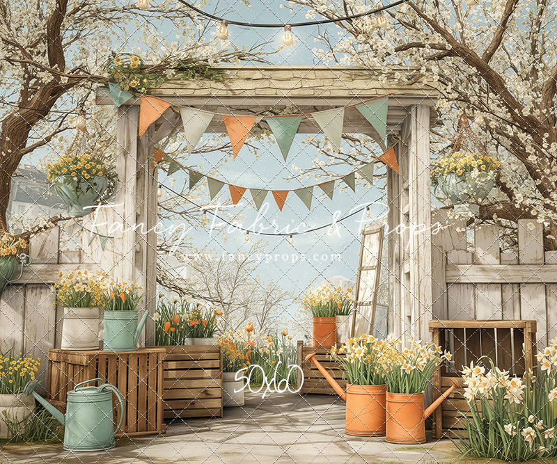 Fresh Cut Spring Garden - With Sweep Option