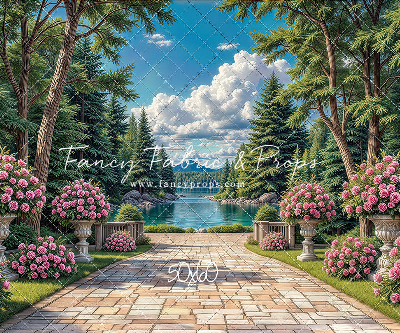 Garden By The Blue Lake - With Sweep Option