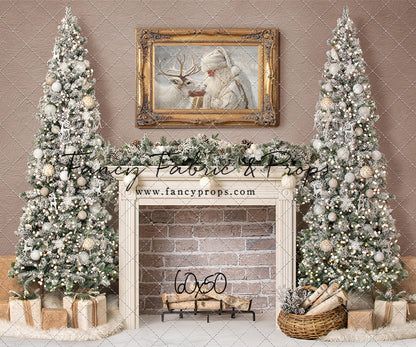 Gilded Golden Santa Room - with Sweep Option
