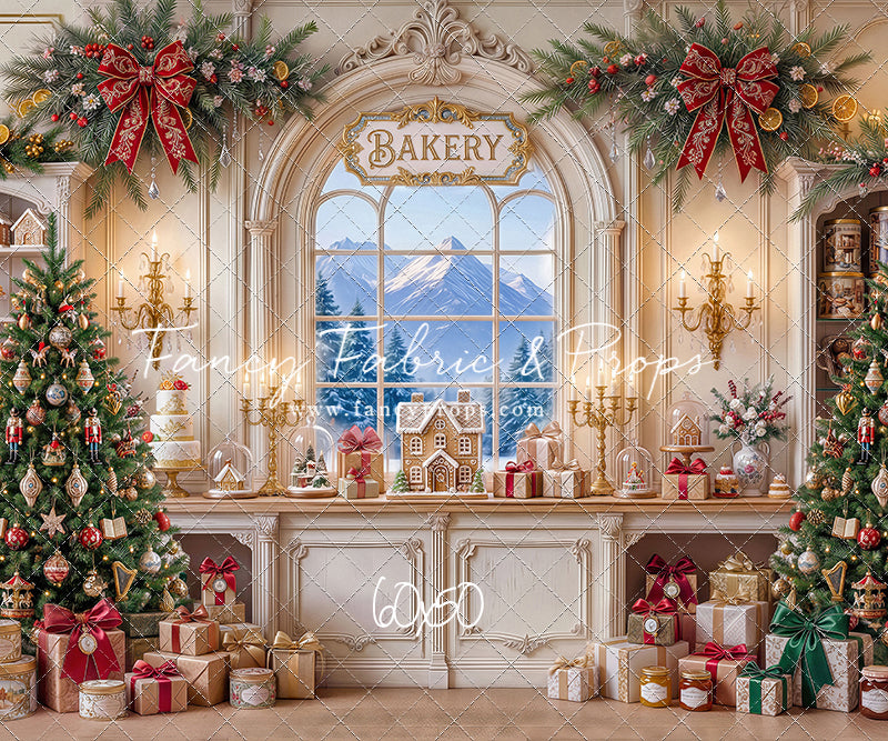 Gingerbread Wishes Bakery - With Sweep Option