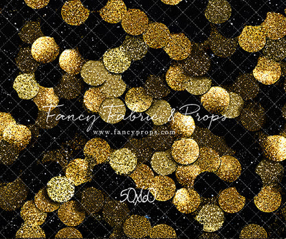 Golden Glam Confetti - With Sweep Option