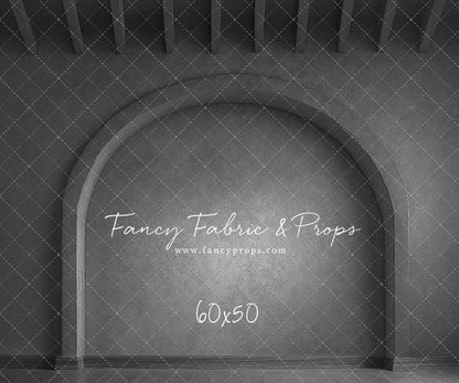 Gothic Gray Archway - Wood Floor - With Sweep Option