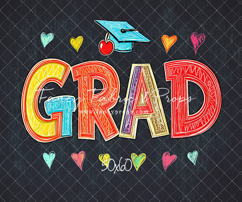 Color Me Graduate - With Sweep Option