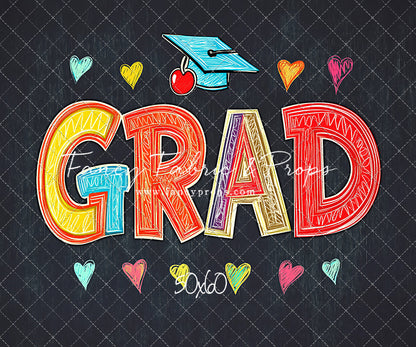 Color Me Graduate - With Sweep Option