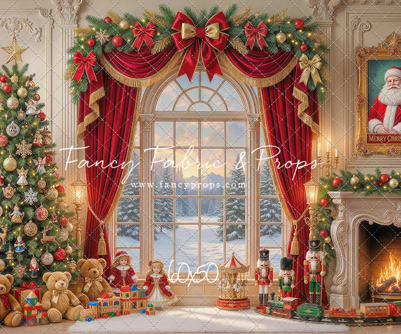 Grand Toy Room Christmas - with Sweep Option