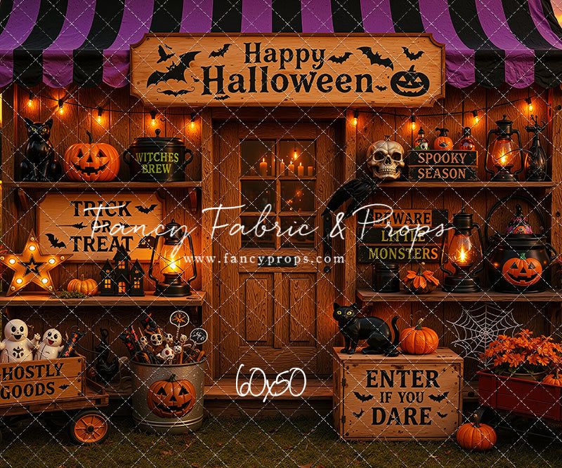 Haunted Harvest Stand - with Sweep Option