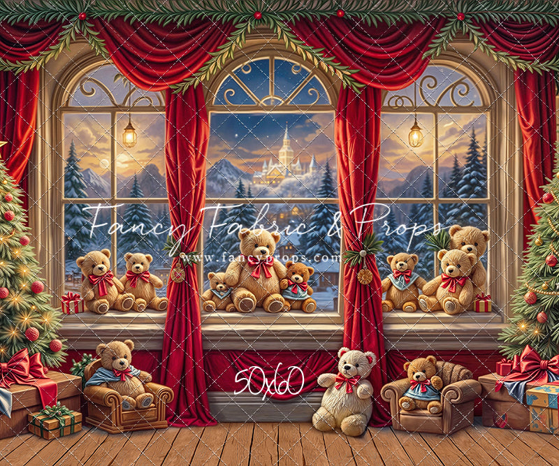 Holiday Bear Haven - with Sweep Option