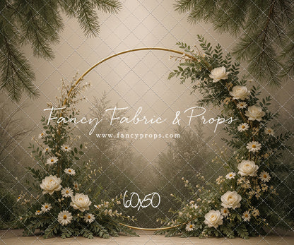 Ivory Arch Garden - With Sweep Option (Copy)