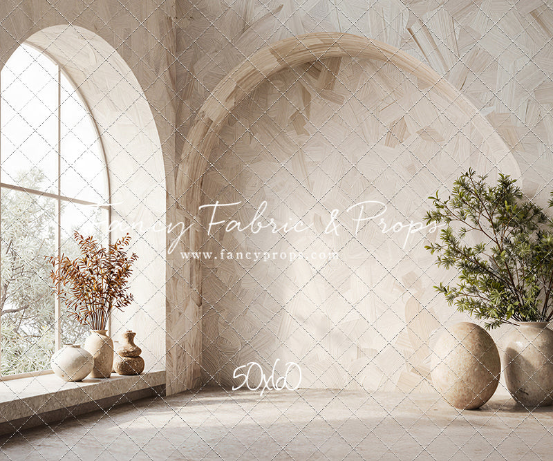 Ivory Vista Arch - With Sweep Option