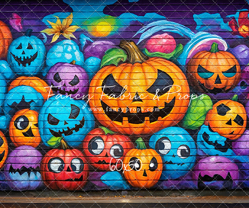 Jack-o-Lantern Graffiti Jam - With Sweep Option