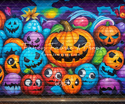 Jack-o-Lantern Graffiti Jam - With Sweep Option