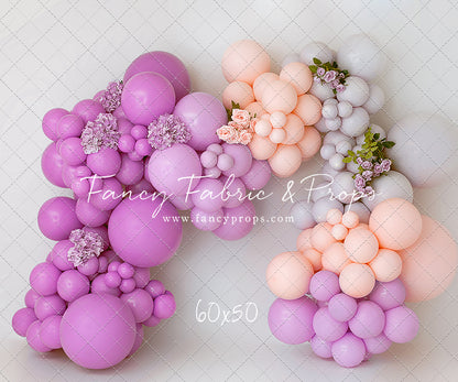 Jazzy Magenta Balloon Arch