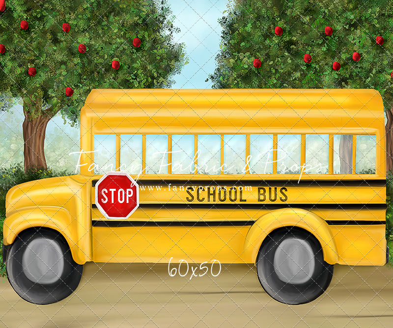 Little Yellow School Bus - With Sweep Option