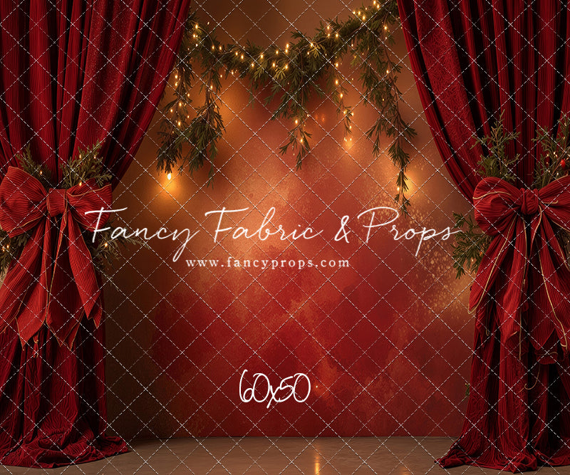 Merry Christmas Curtain Call - With Sweep Option